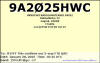 9A2025HWC