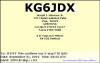 KG6JDX